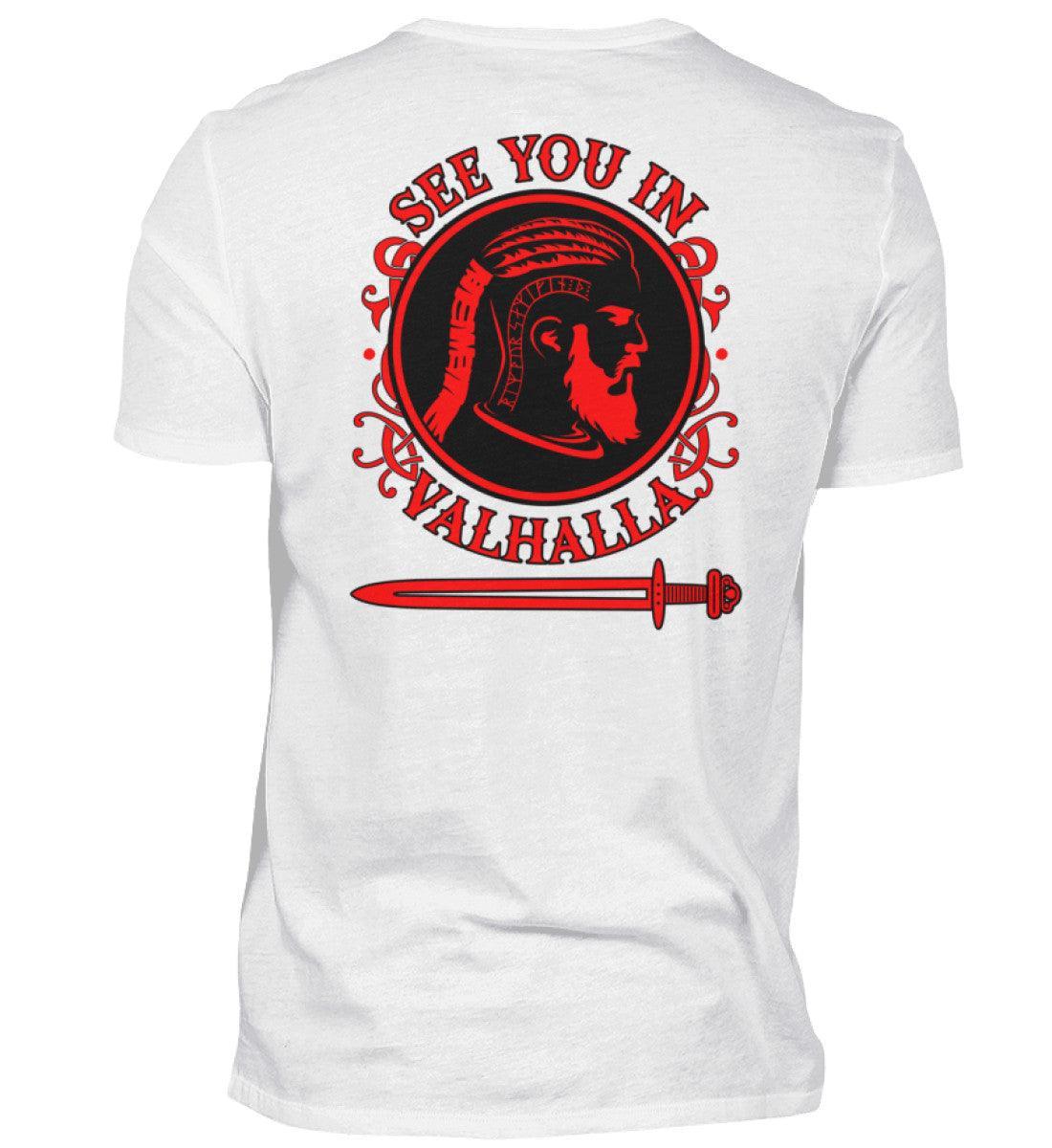 Wikinger Premiumshirt - "See You In Valhalla" - Nordic Viking Wear