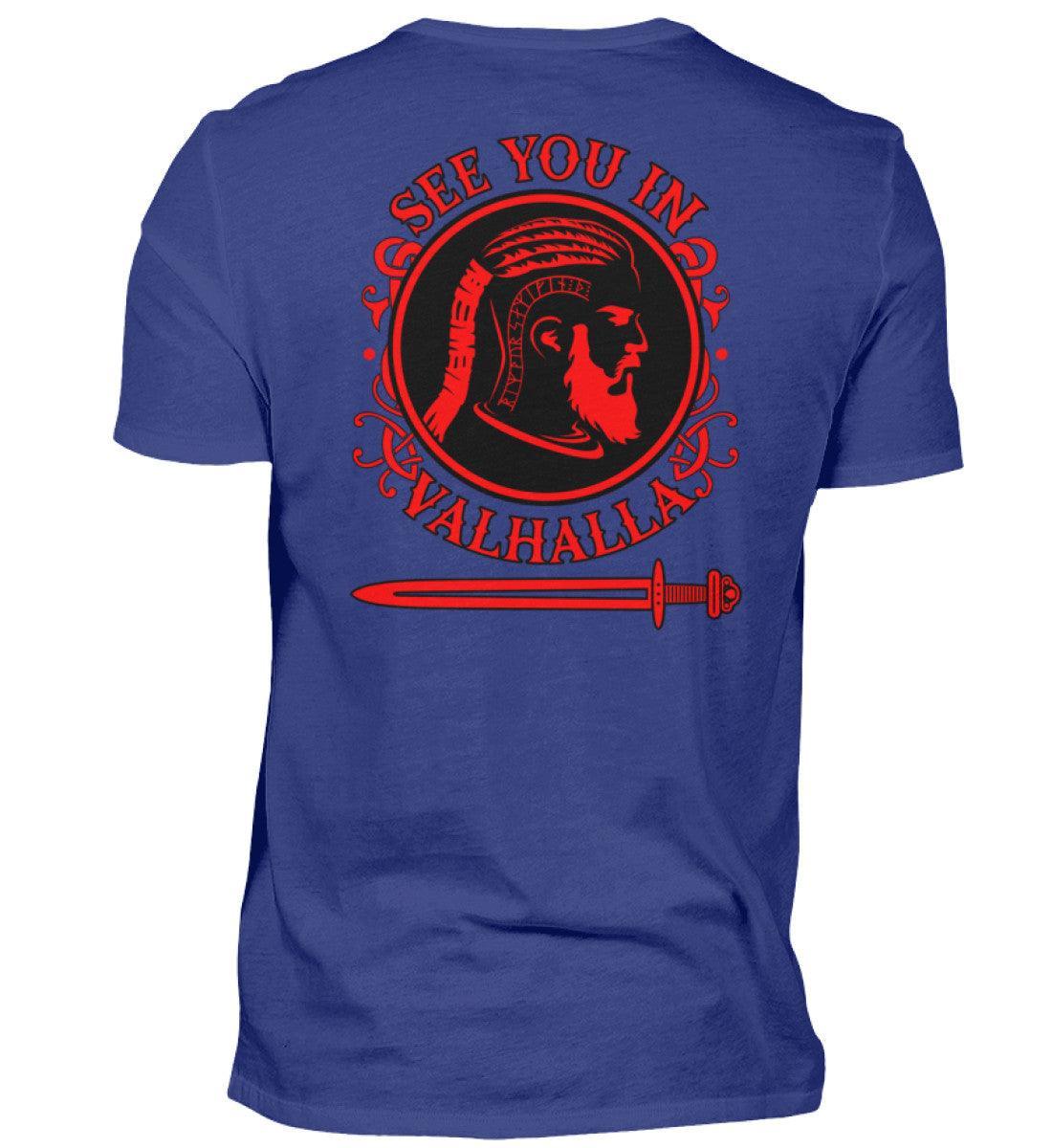 Wikinger Premiumshirt - "See You In Valhalla" - Nordic Viking Wear