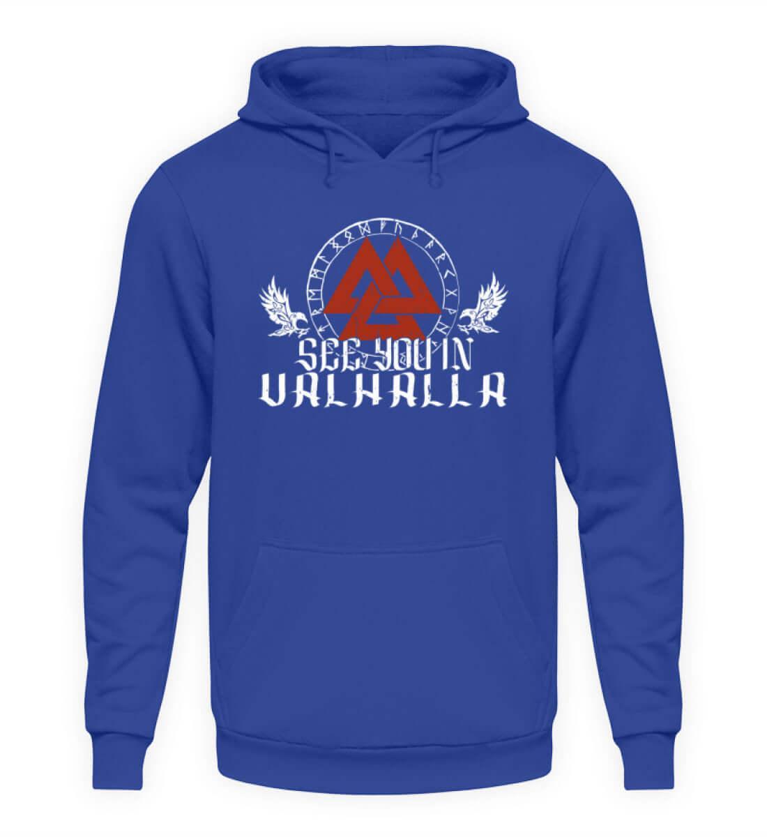 "See You In Valhalla" Wikinger-Hoodie – Ehre die Ahnen mit Stil - Nordic Viking Wear