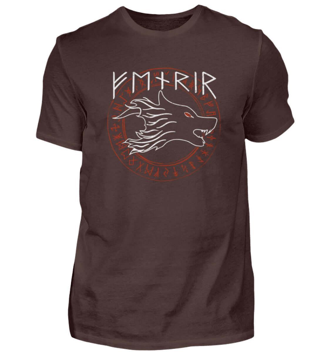 Fenrir Wolf Wikinger-Shirt – Macht und Legende vereint - Nordic Viking Wear