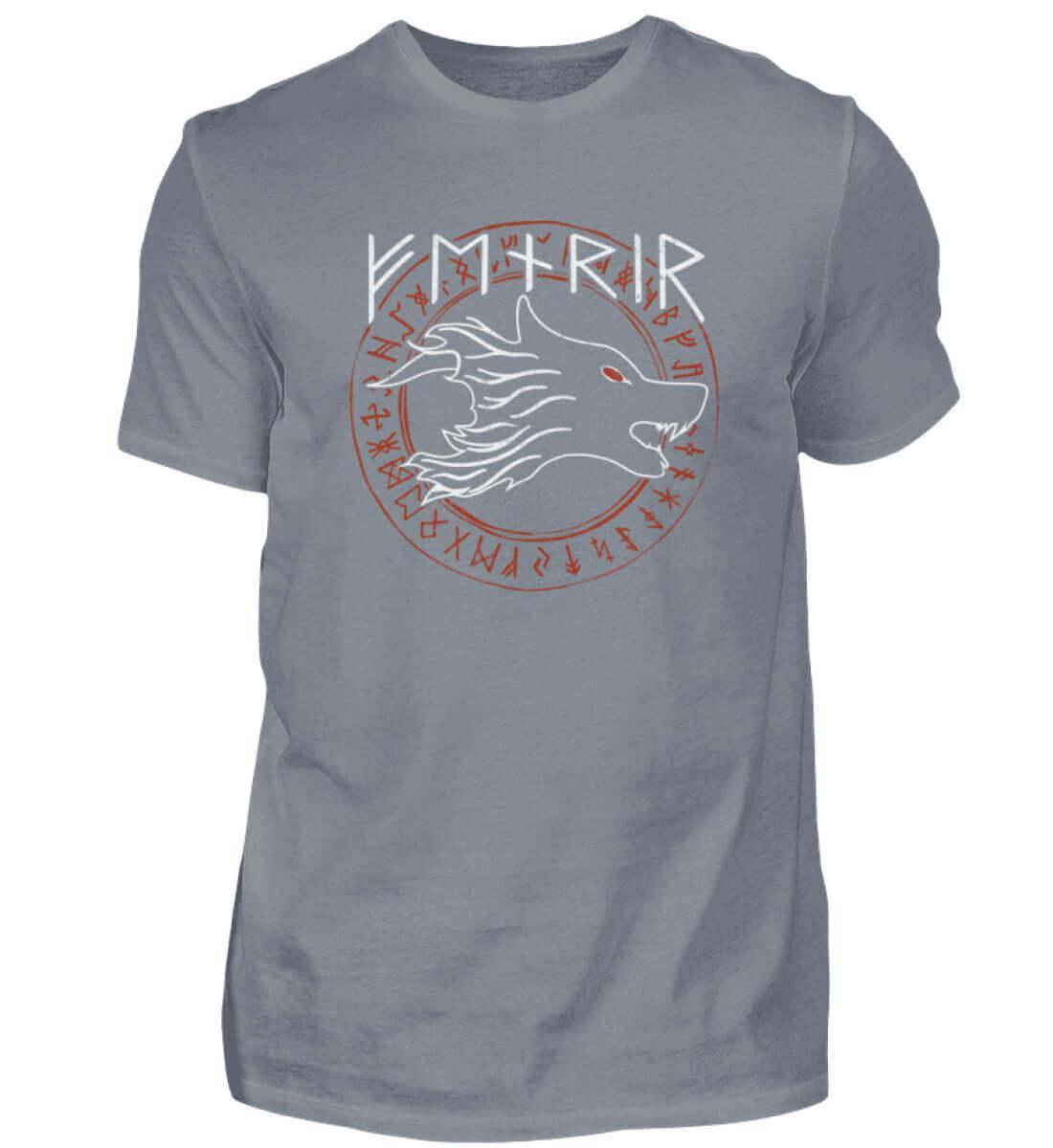 Fenrir Wolf Wikinger-Shirt – Macht und Legende vereint - Nordic Viking Wear