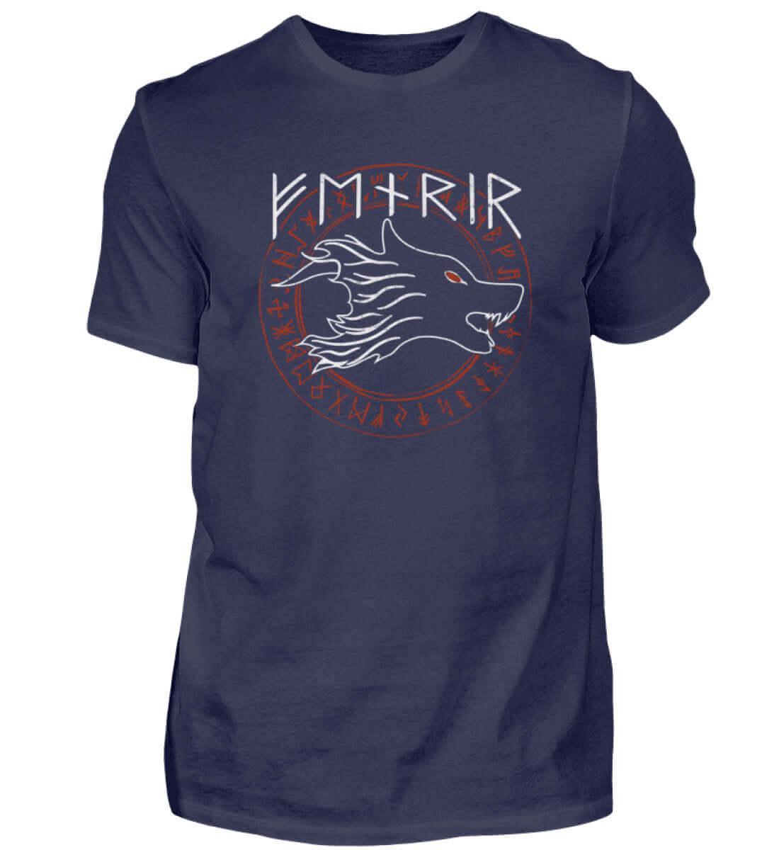 Fenrir Wolf Wikinger-Shirt – Macht und Legende vereint - Nordic Viking Wear