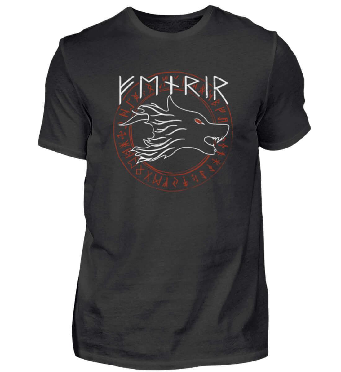 Fenrir Wolf Wikinger-Shirt – Macht und Legende vereint - Nordic Viking Wear