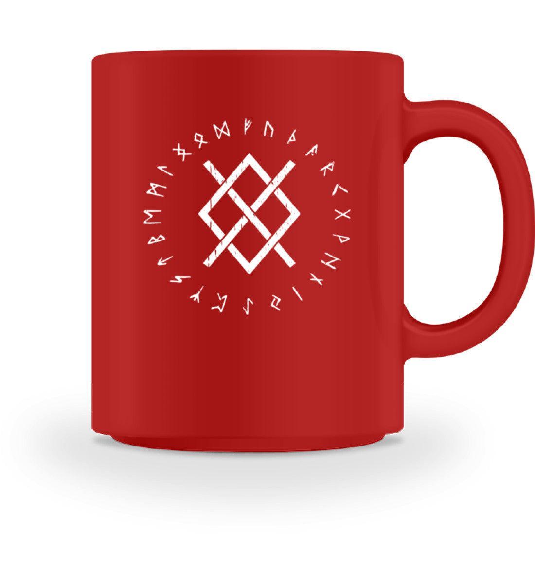 Odins Speer Gungir Runenkreis Tasse - Tasse - Nordic Viking Wear
