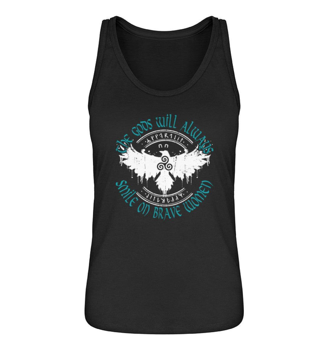 Schildmaiden Tanktop - "The Gods Will Always Smile on Brave Women" - Nordic Viking Wear