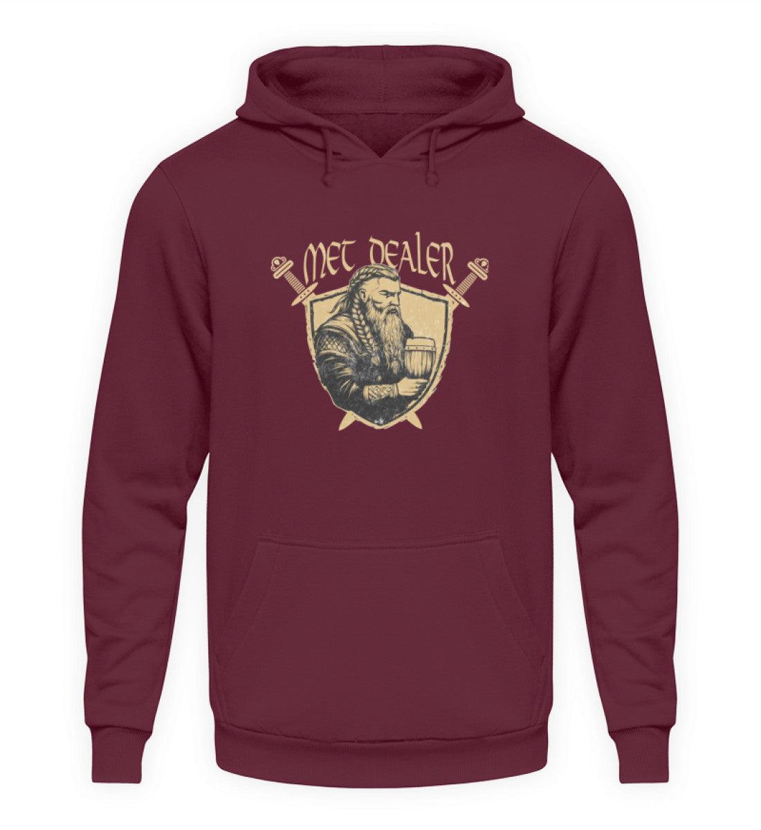 Met Dealer" Wikinger Hoodie – Für wahre Met-Liebhaber und Wikinger-Fans - Nordic Viking Wear