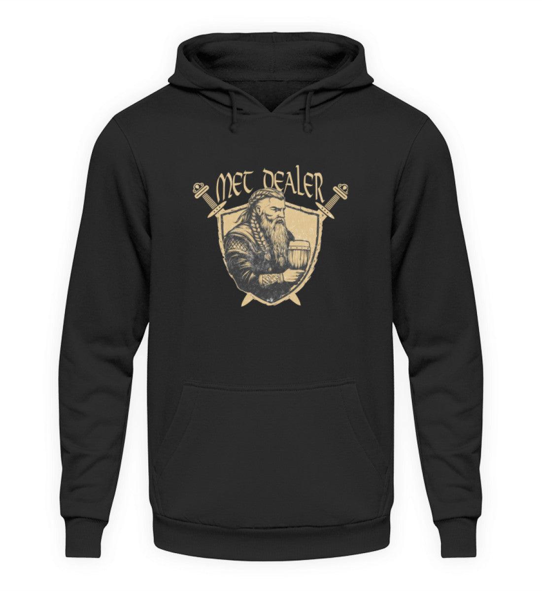 Met Dealer" Wikinger Hoodie – Für wahre Met-Liebhaber und Wikinger-Fans - Nordic Viking Wear