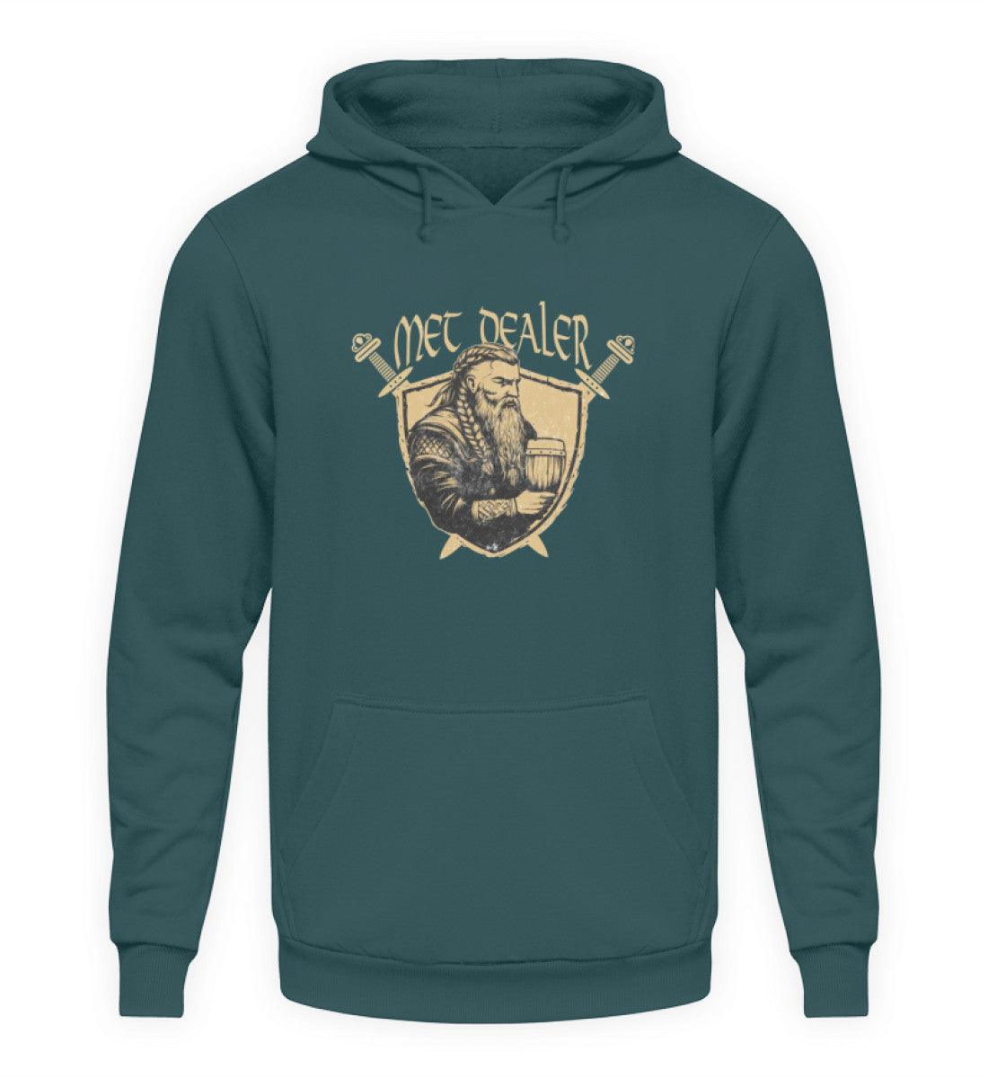Met Dealer" Wikinger Hoodie – Für wahre Met-Liebhaber und Wikinger-Fans - Nordic Viking Wear
