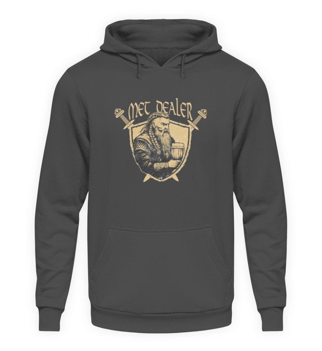 Met Dealer" Wikinger Hoodie – Für wahre Met-Liebhaber und Wikinger-Fans - Nordic Viking Wear