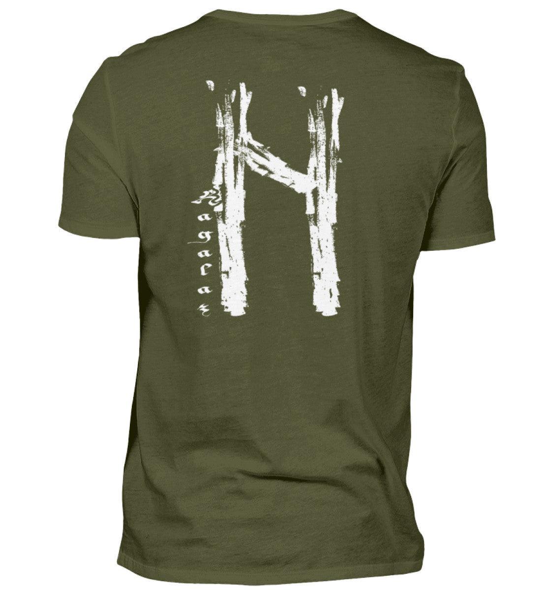 Wikinger Shirt - Hagalaz Rune - Nordic Viking Wear