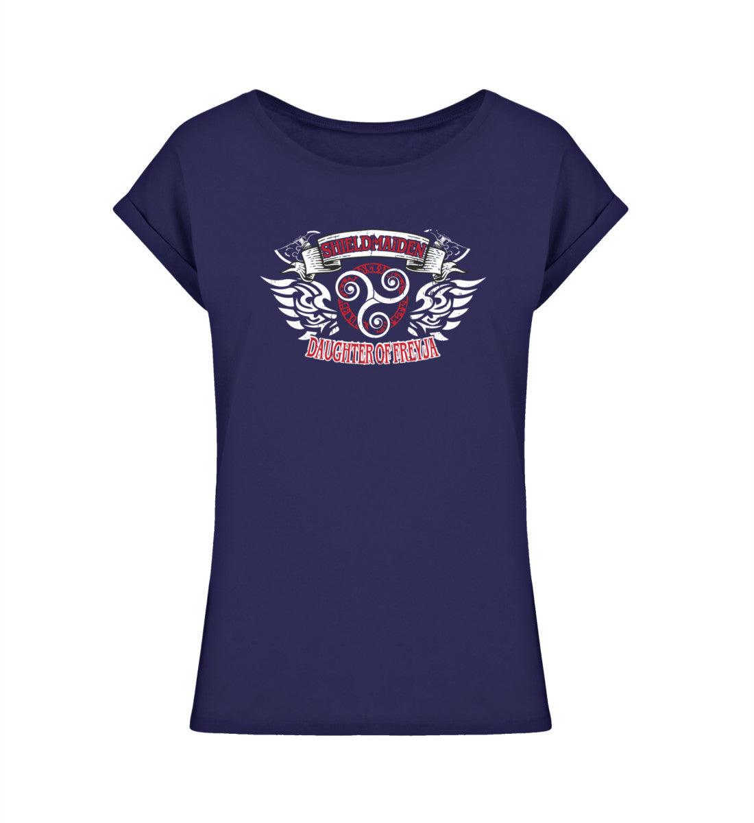 Schildmaiden Extended Shirt – Daughter of Freyja mit Triskele - Nordic Viking Wear