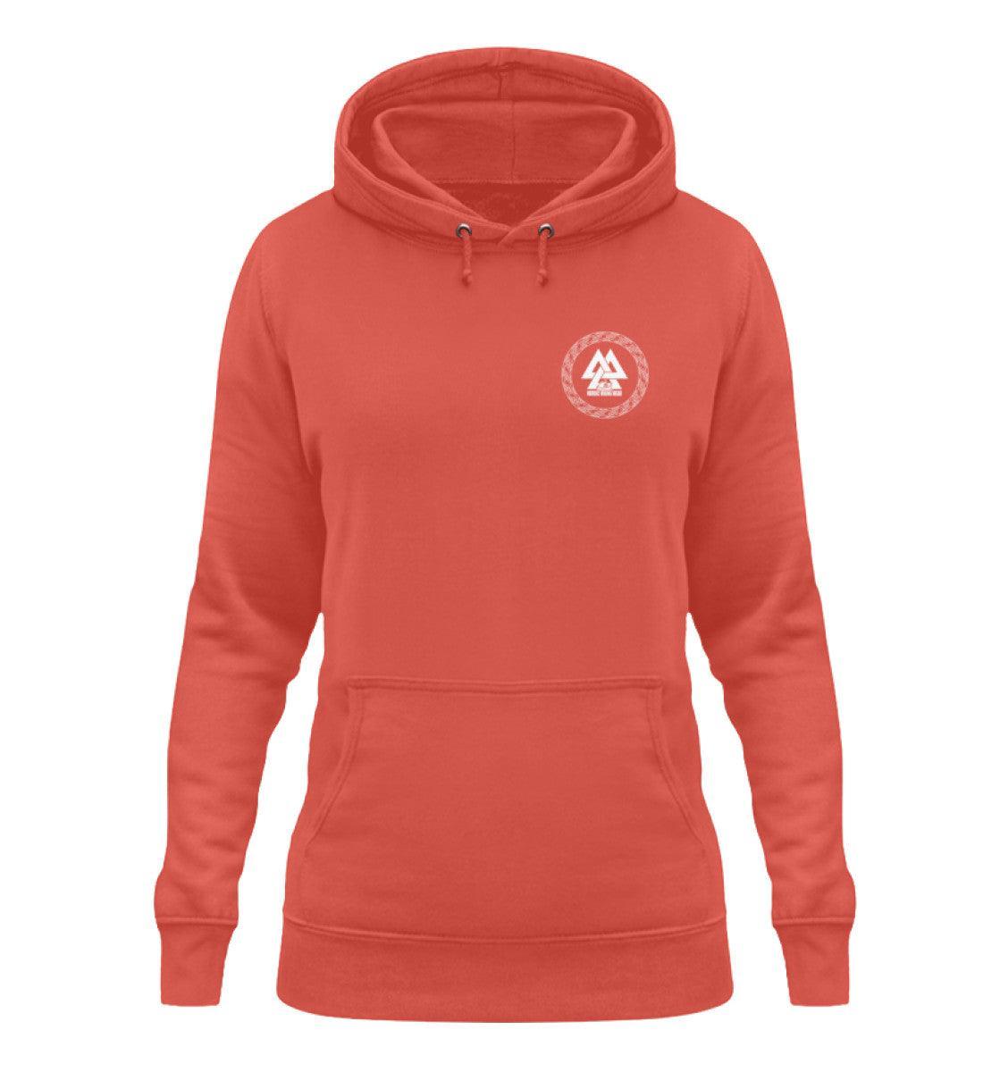 Schildmaiden Hoodie mit Algiz-Rune – Nordisches Schutzsymbol - Nordic Viking Wear