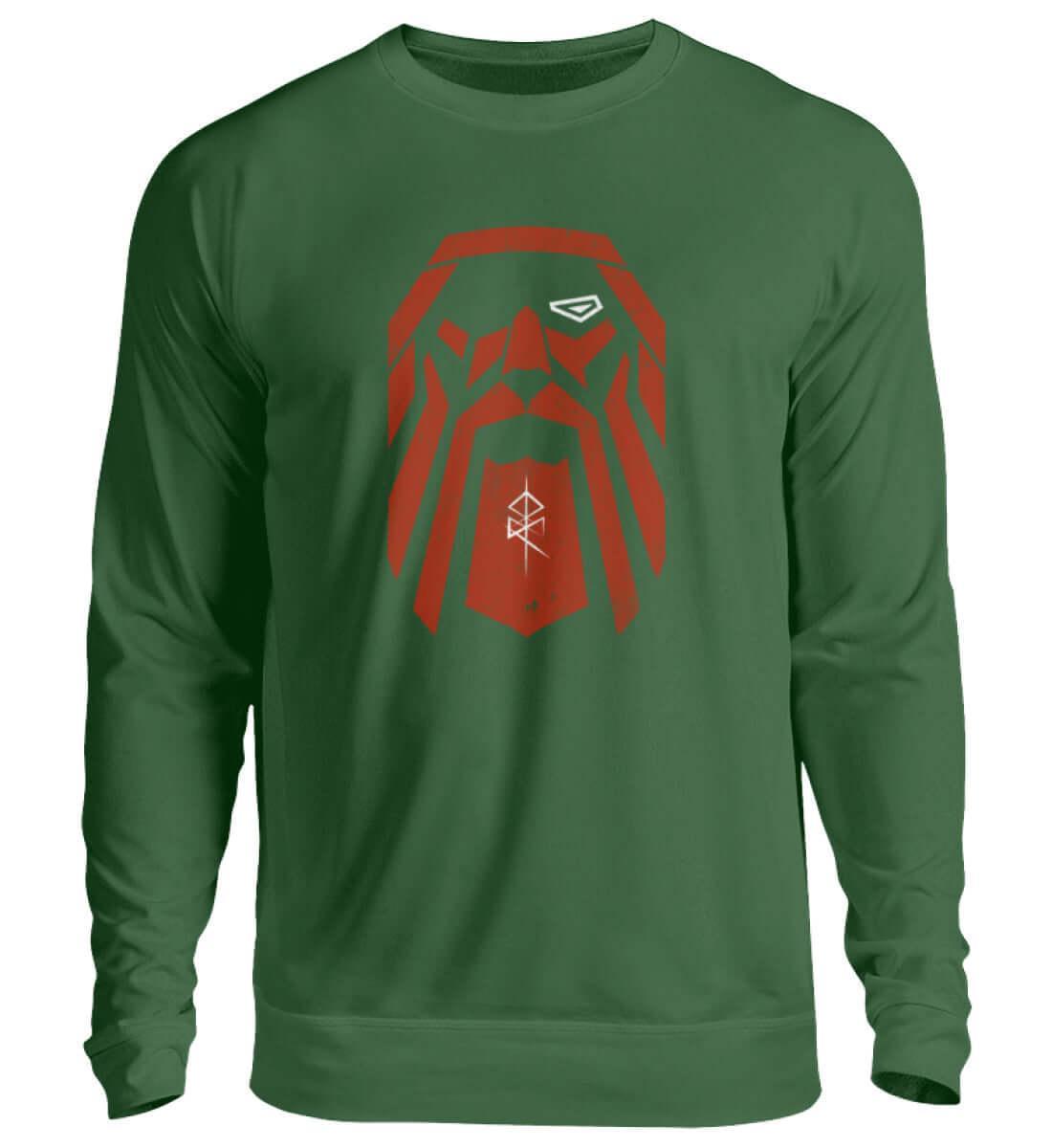 "Odin's Visage" Wikinger-Sweatshirt – Stolz und Macht des Allvaters - Nordic Viking Wear