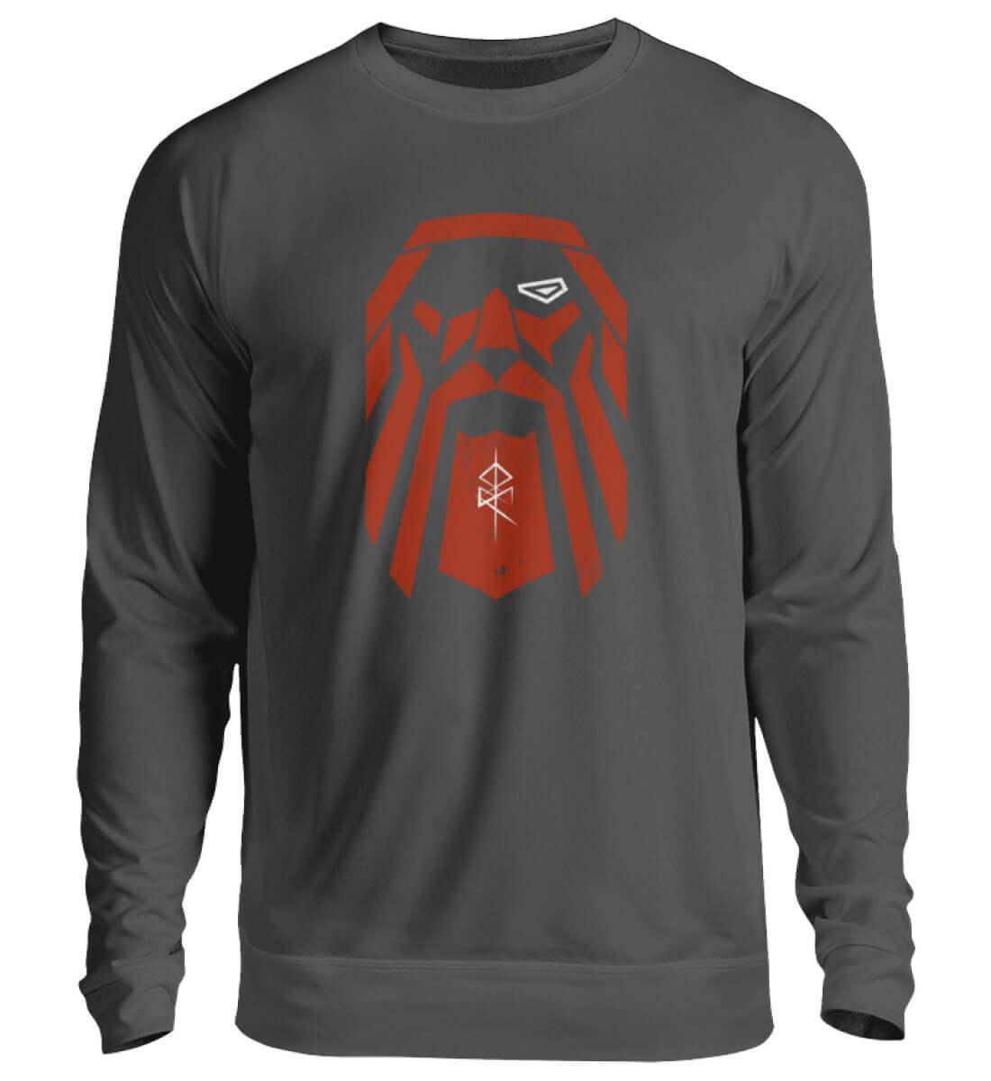 "Odin's Visage" Wikinger-Sweatshirt – Stolz und Macht des Allvaters - Nordic Viking Wear