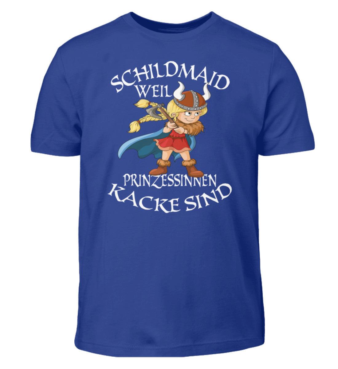 Schildmaid Kinder-Shirt – Lustiges Wikinger-Design für starke Mädchen - Nordic Viking Wear