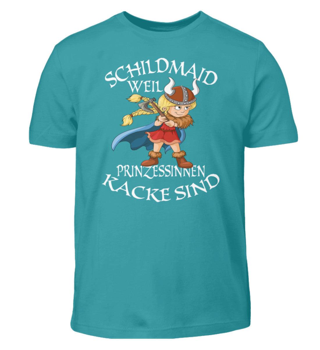 Schildmaid Kinder-Shirt – Lustiges Wikinger-Design für starke Mädchen - Nordic Viking Wear