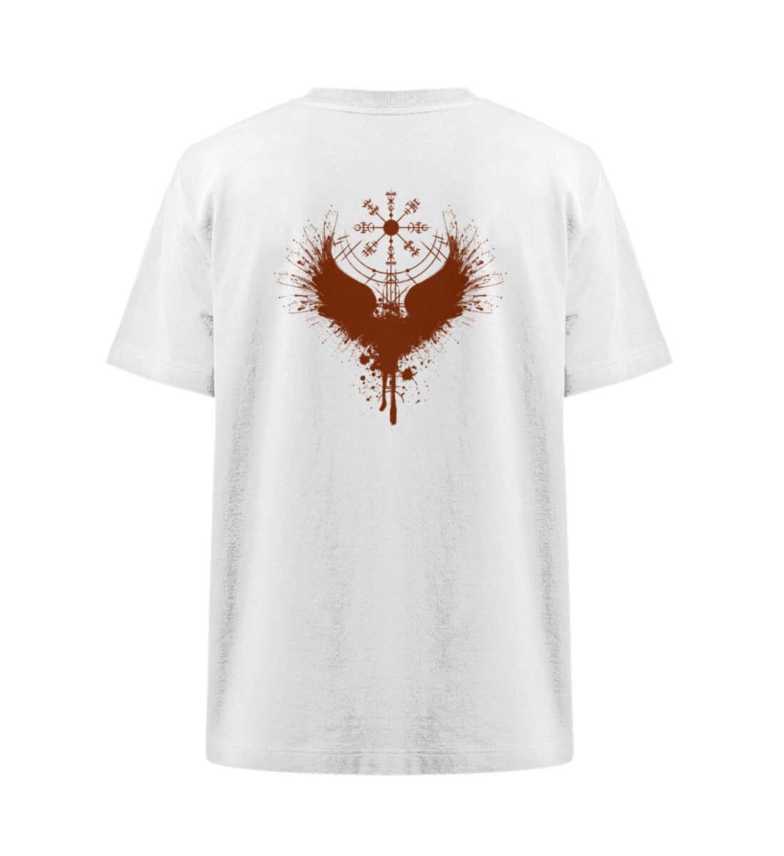 Wikinger Blutadler Heavy Backprint Oversized Shirt - Nordic Viking Wear