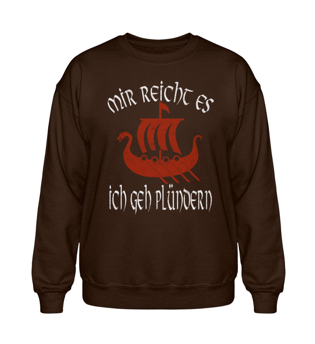 Heavy Blend Wikinger Sweatshirt – "Mir reicht es, ich geh plündern" - Nordic Viking Wear
