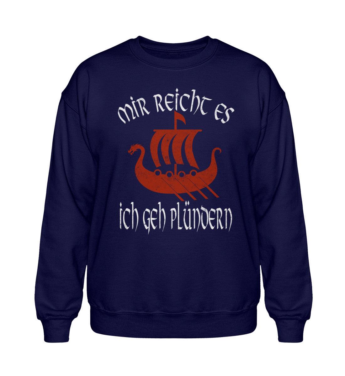 Heavy Blend Wikinger Sweatshirt – "Mir reicht es, ich geh plündern" - Nordic Viking Wear