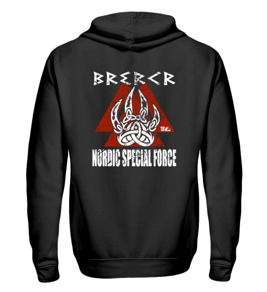 ⚔ Zipp-Hoodie „Berserker – Nordic Special Force“ 🐺 - Nordic Viking Wear