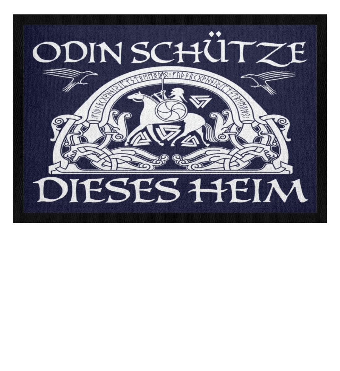 Wikinger-Fußmatte "Odin Schütze Dieses Heim" – Nordische Deko für dein Zuhause - Nordic Viking Wear