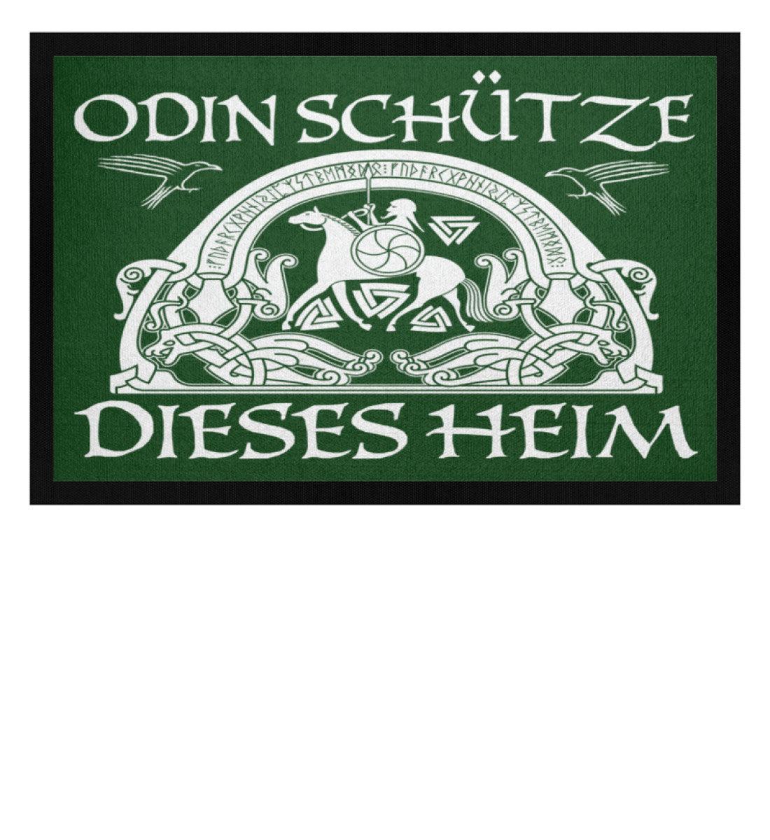 Wikinger-Fußmatte "Odin Schütze Dieses Heim" – Nordische Deko für dein Zuhause - Nordic Viking Wear