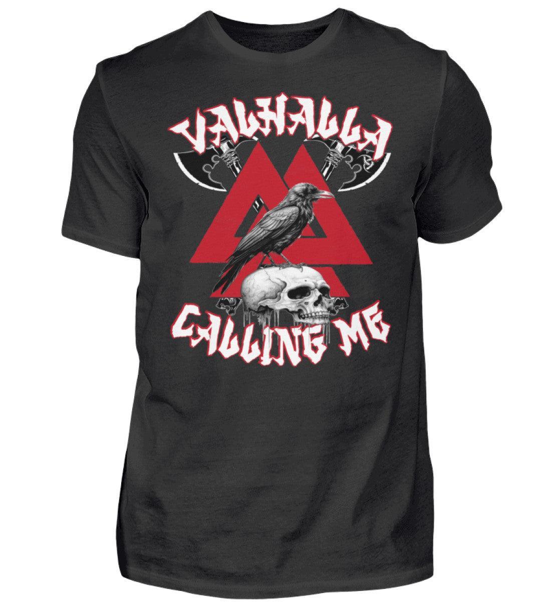 Wikinger-Standard-Shirt "Valhalla Calling Me" Valknut - Nordic Viking Wear