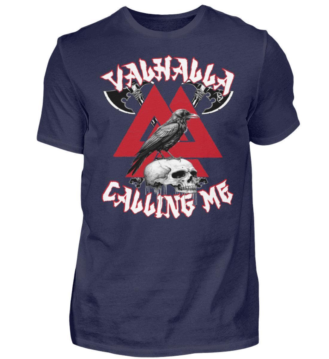 Wikinger-Standard-Shirt "Valhalla Calling Me" Valknut - Nordic Viking Wear