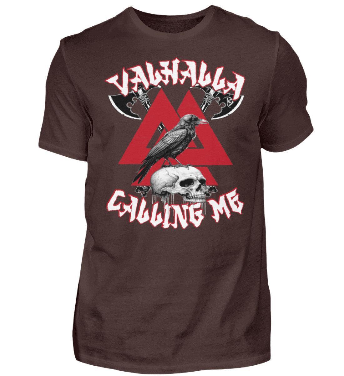 Wikinger-Standard-Shirt "Valhalla Calling Me" Valknut - Nordic Viking Wear