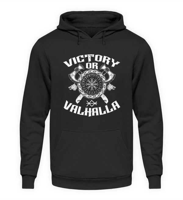 Wikinger Hoodie "Sieg oder Valhalla" – Kriegergeist in jedem Faden - Nordic Viking Wear