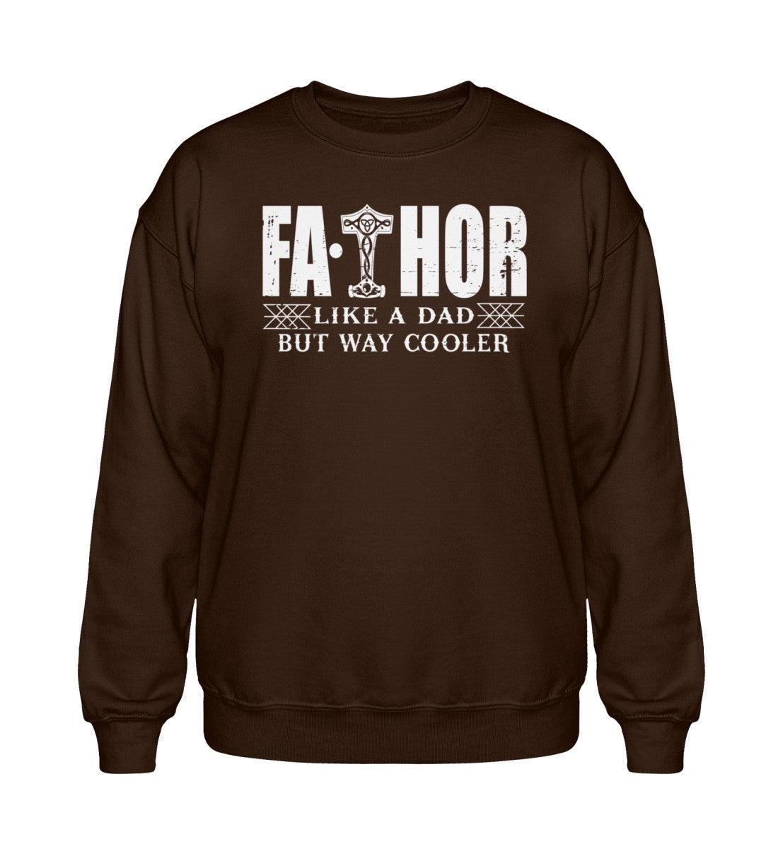 FATHOR – Wikinger Vater Heavy Sweatshirt | Like a Dad, But Way Cooler - Nordic Viking Wear