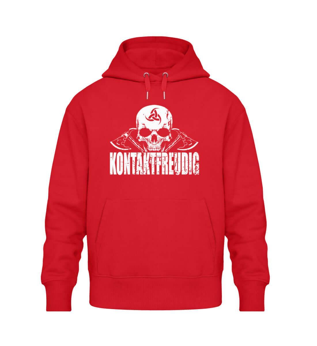 Wikinger Heavy Oversized Hoodie Kontaktfreudig - Nordic Viking Wear