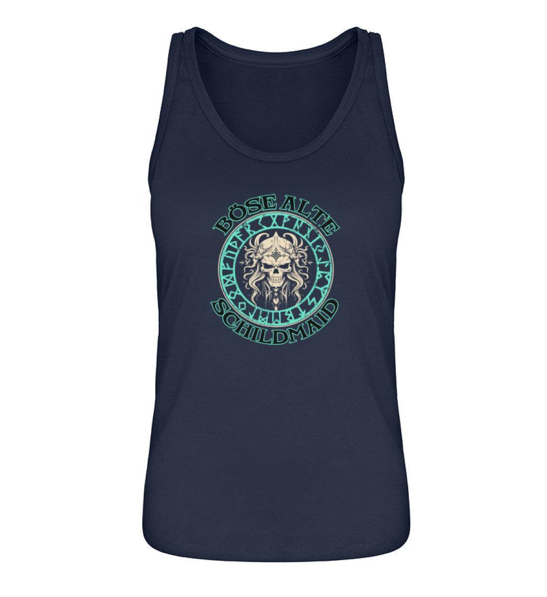 "Böse Alte Schildmaid" Tanktop – Humorvolles Wikinger-Shirt mit Charakter - Nordic Viking Wear