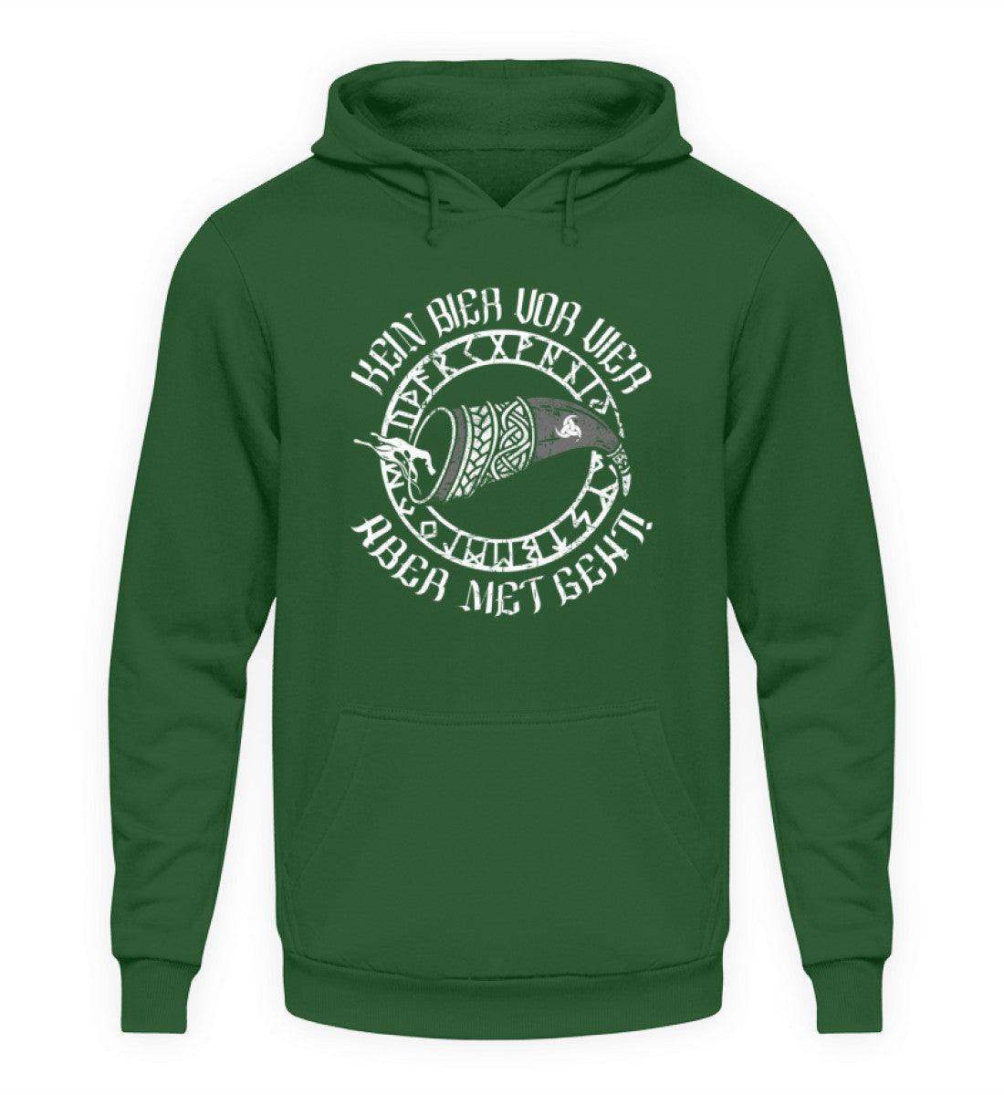 Lustiges Wikinger-Shirt "Kein Bier vor Vier, aber Met geht!" – Humorvolles Nordisches - Nordic Viking Wear