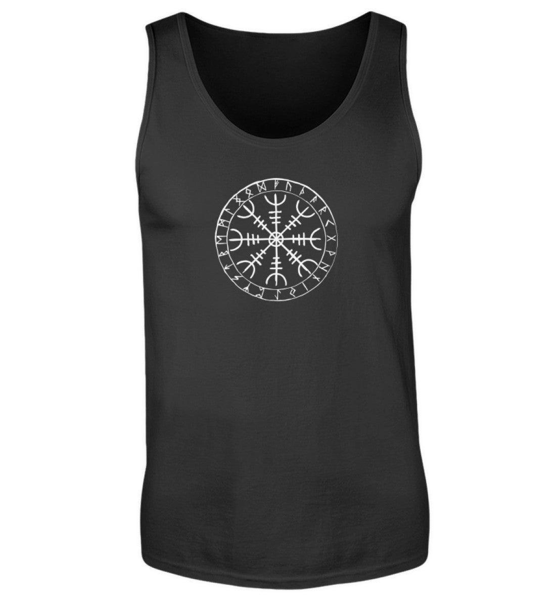 Wikinger Helm Of Awe Runen Tank Top – Authentisches Nordisches Symbol Design - Nordic Viking Wear