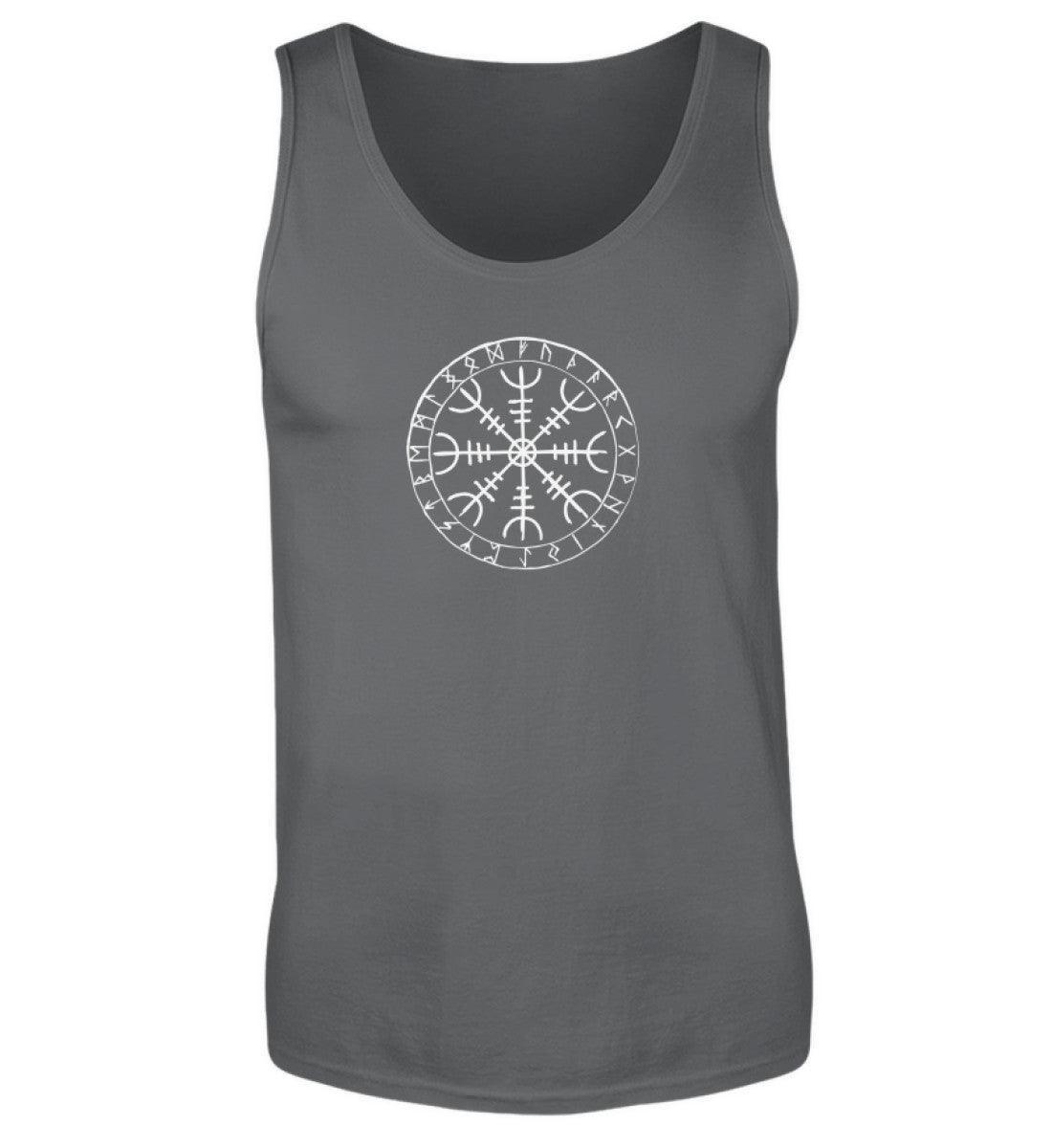 Wikinger Helm Of Awe Runen Tank Top – Authentisches Nordisches Symbol Design - Nordic Viking Wear