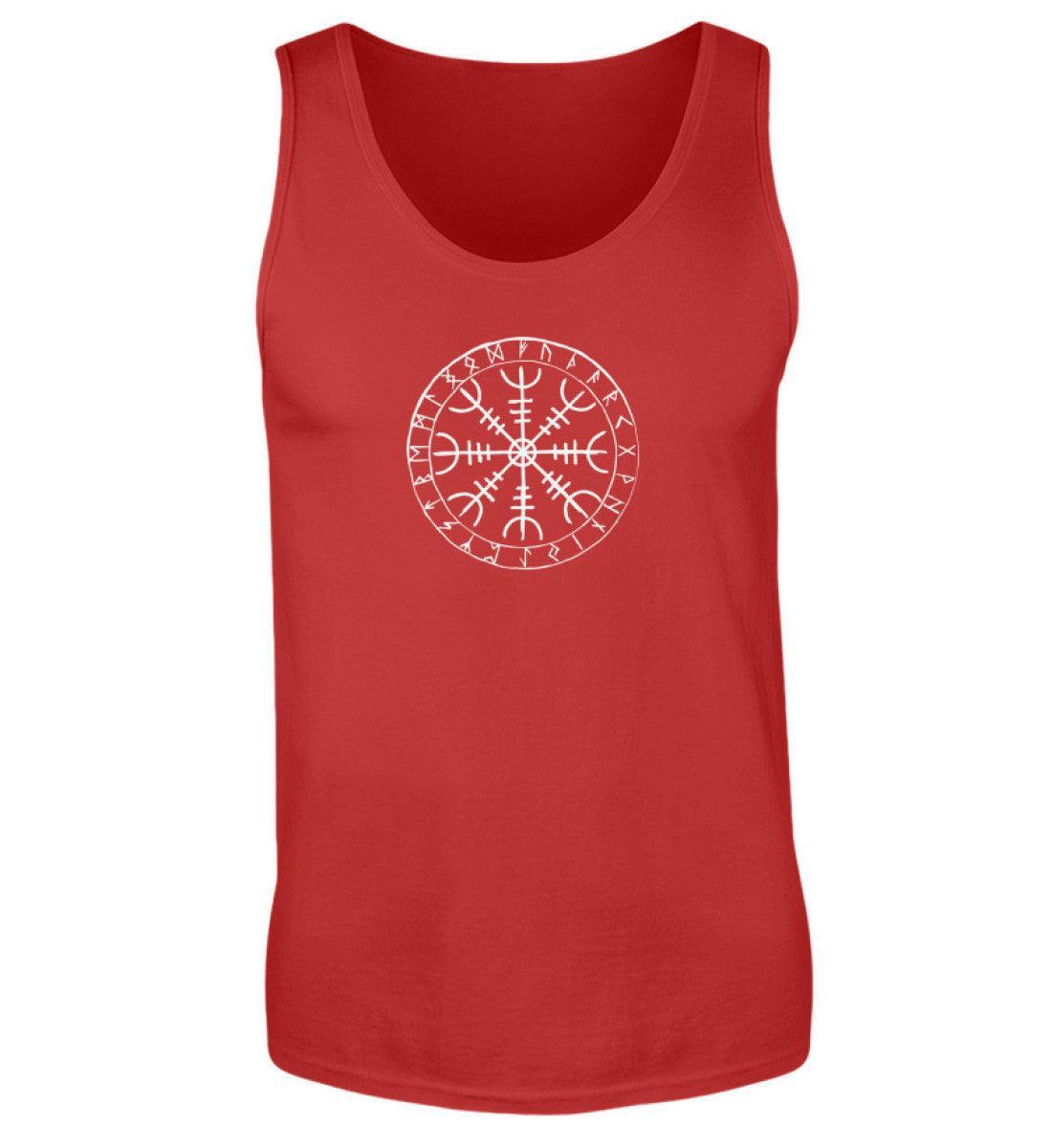Wikinger Helm Of Awe Runen Tank Top – Authentisches Nordisches Symbol Design - Nordic Viking Wear