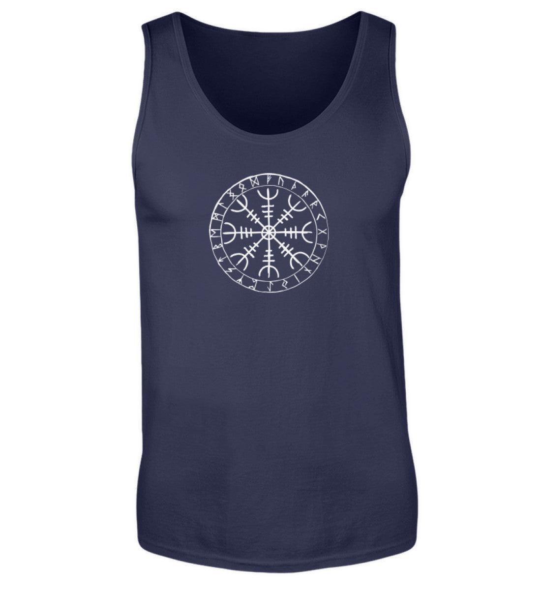 Wikinger Helm Of Awe Runen Tank Top – Authentisches Nordisches Symbol Design - Nordic Viking Wear