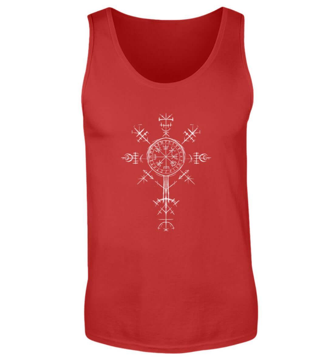 "Vegvísir Nordischer Kompass" Wikinger-Tanktop – Leite Deinen Weg - Nordic Viking Wear