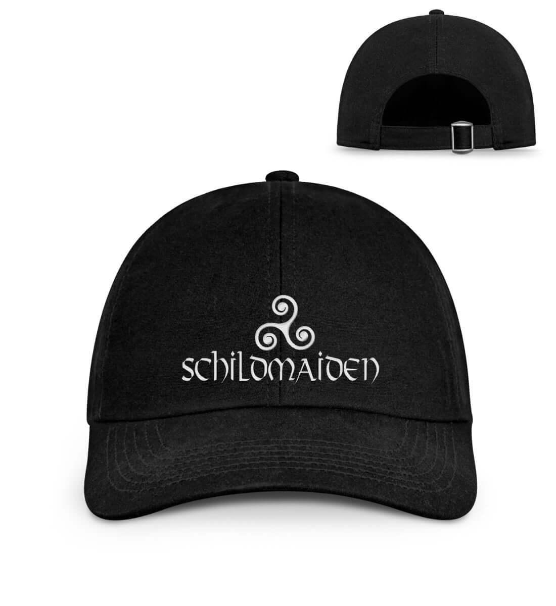"Schildmaiden Ehre: Organic Baseball Kappe mit Signature-Stick – Trage das Erbe" - Nordic Viking Wear