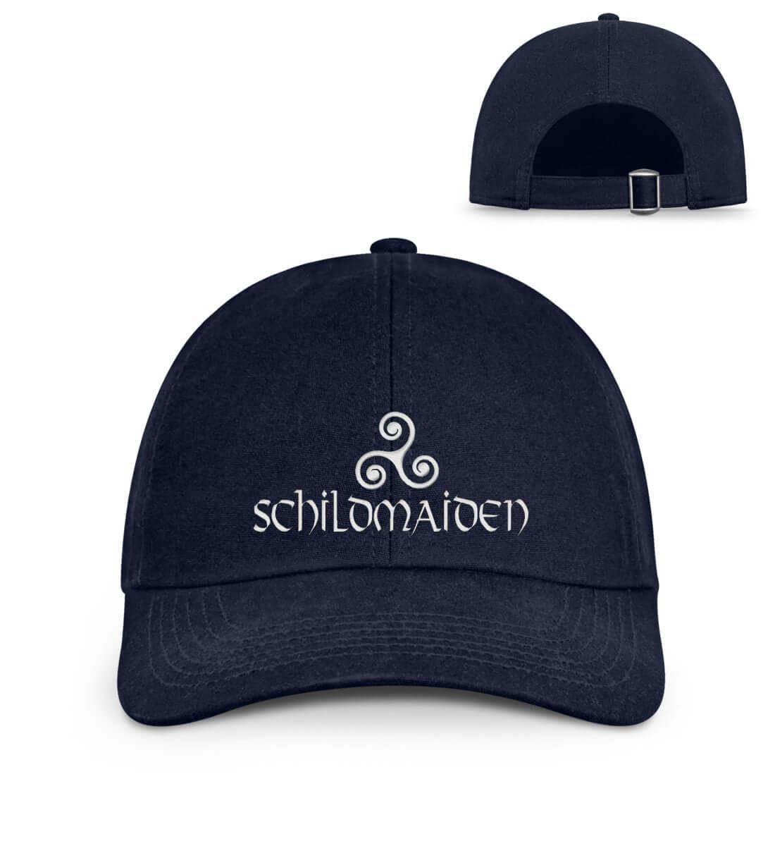 "Schildmaiden Ehre: Organic Baseball Kappe mit Signature-Stick – Trage das Erbe" - Nordic Viking Wear