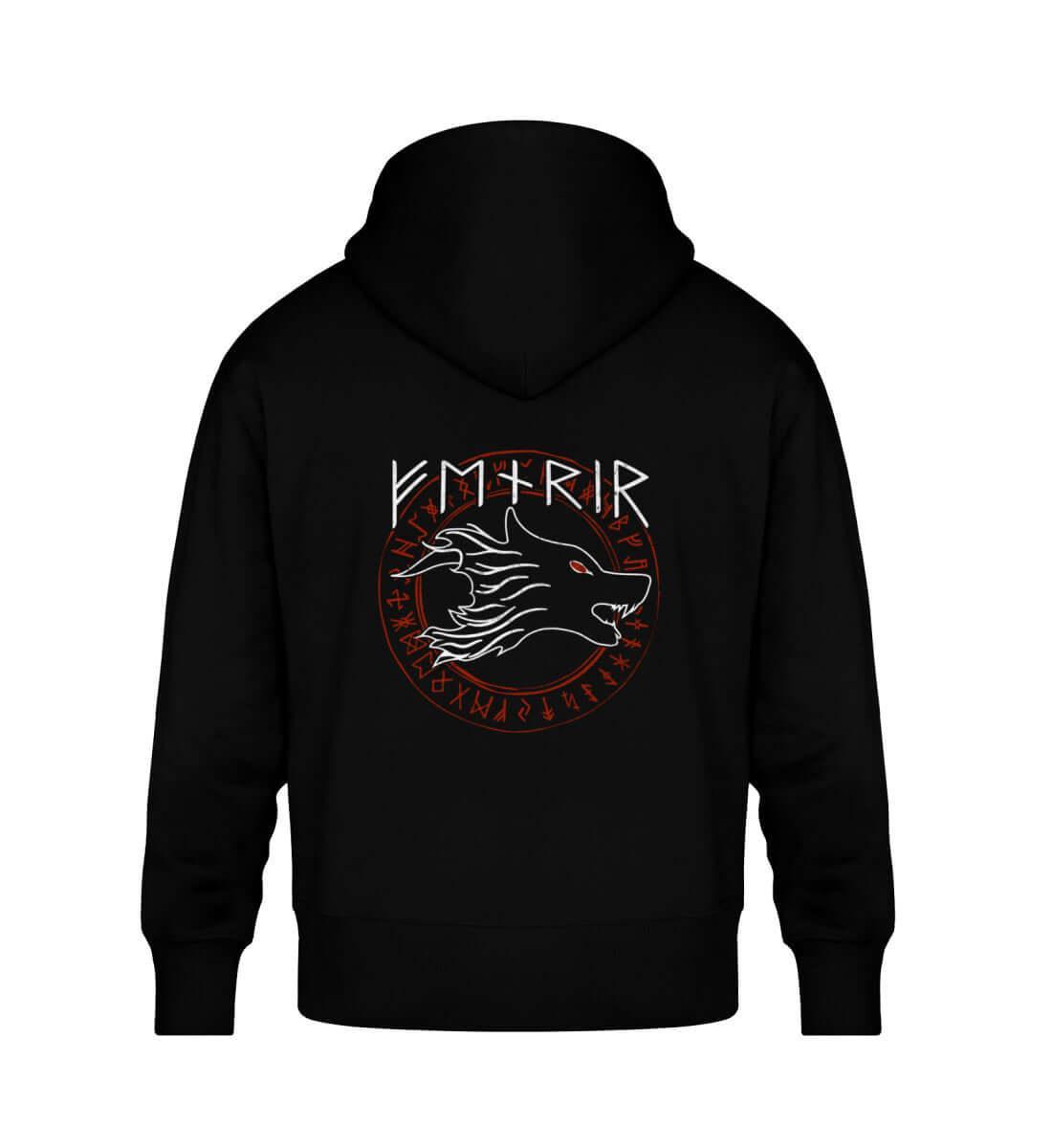 Wikinger Oversized Hoodie Fenrir - Nordic Viking Wear