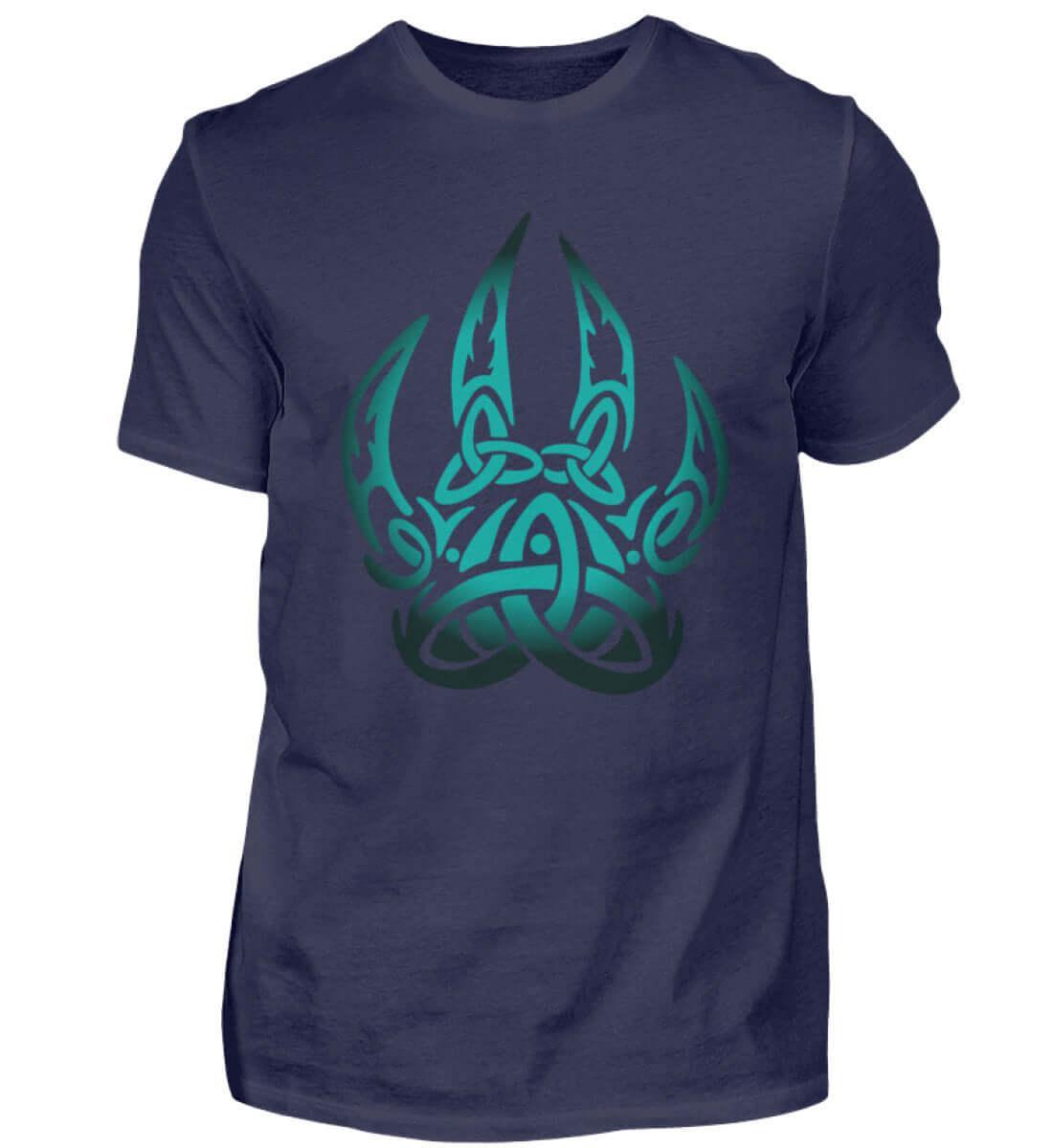 Wikinger-Shirt – Berserker Symbol mit nordischem Knotenmotiv - Nordic Viking Wear