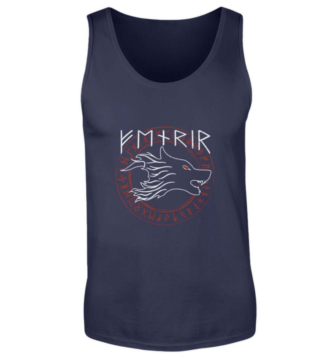 Fenrir Wolf Wikinger-Tanktop – Macht und Legende vereint - Nordic Viking Wear