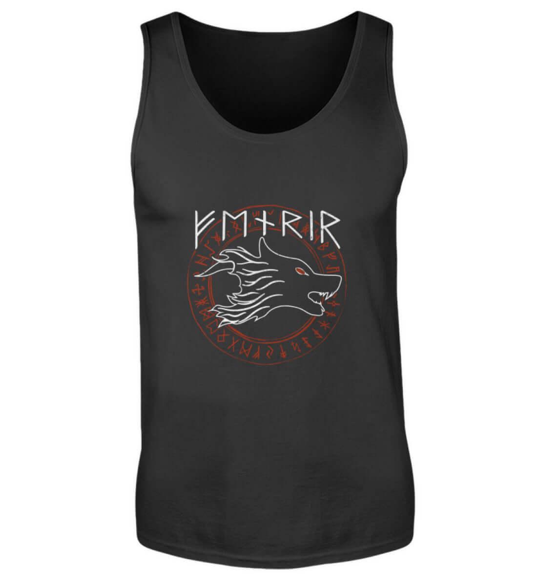 Fenrir Wolf Wikinger-Tanktop – Macht und Legende vereint - Nordic Viking Wear