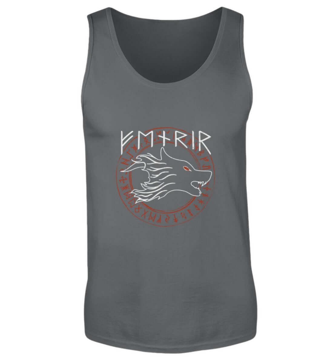 Fenrir Wolf Wikinger-Tanktop – Macht und Legende vereint - Nordic Viking Wear