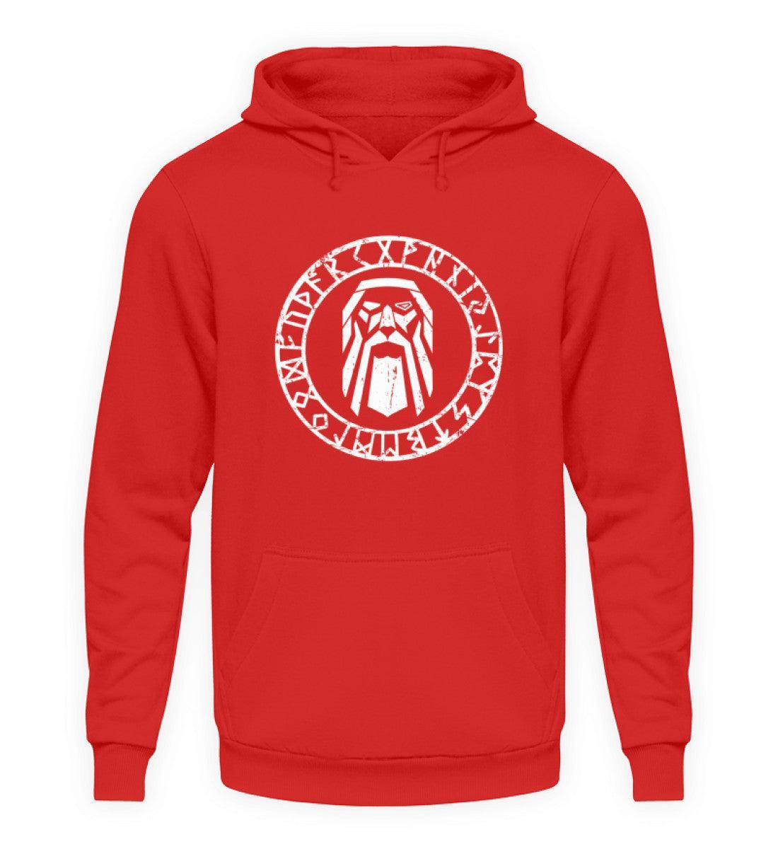 Wikinger Odin Runenkreis Hoodie - Unisex Kapuzenpullover Hoodie - Nordic Viking Wear