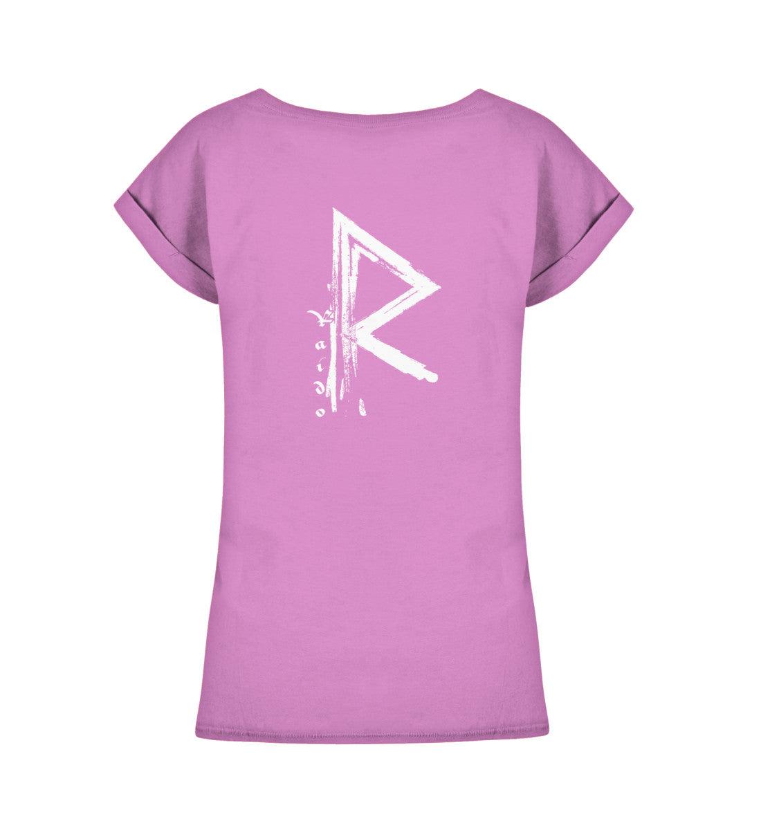 Schildmaiden Extendet Shirt – „Rune Raido“-Design - Nordic Viking Wear