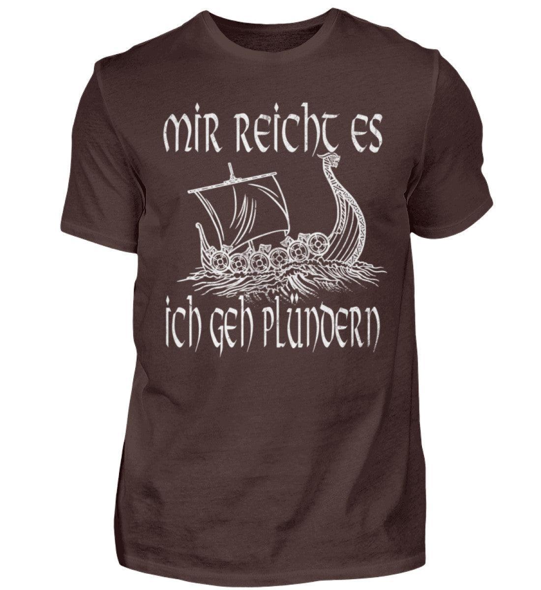 Wikinger-Shirt "Mir reicht's, ich geh plündern" - Nordic Viking Wear