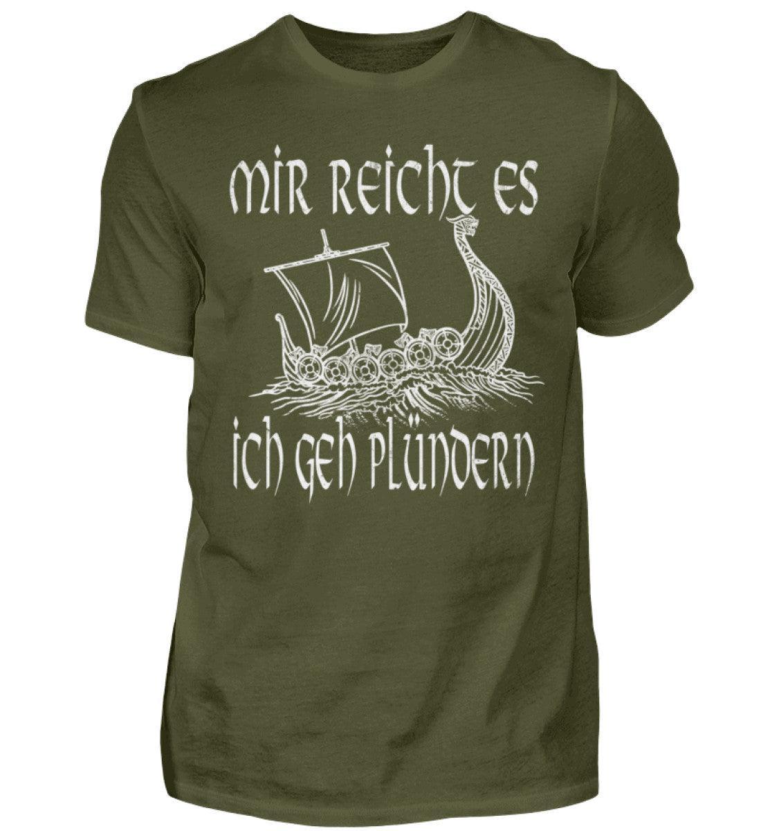 Wikinger-Shirt "Mir reicht's, ich geh plündern" - Nordic Viking Wear